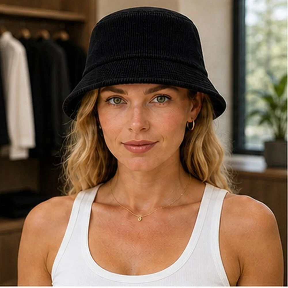 ALO Yoga Black Resort Bucket Hat Sporty